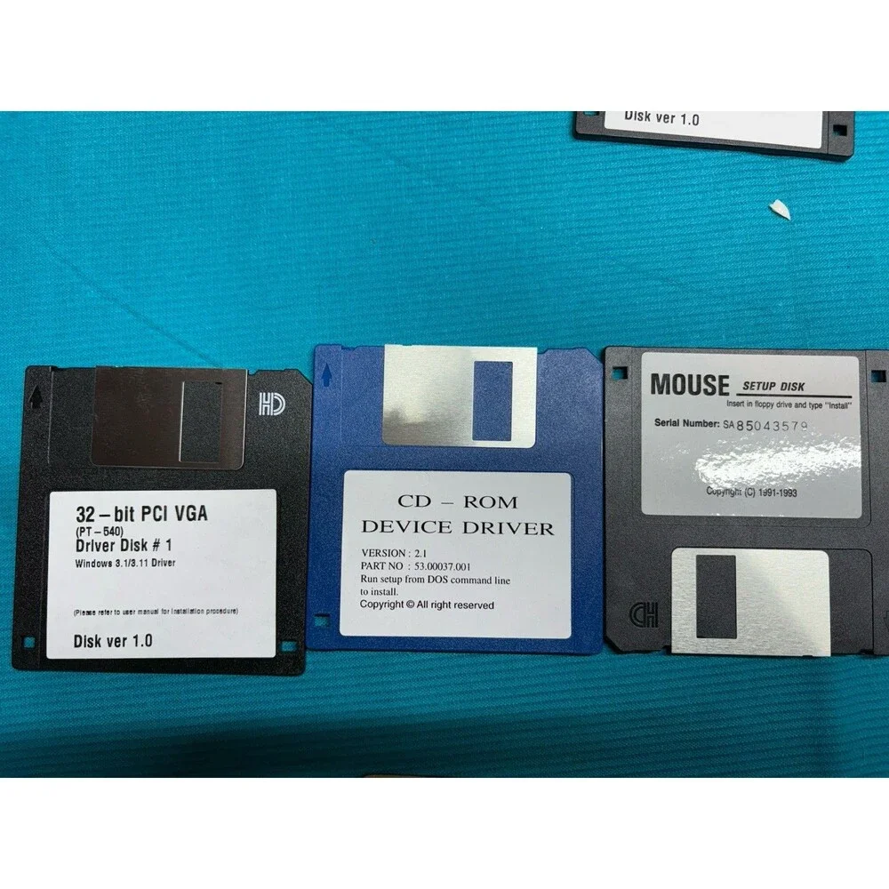 Lot of 7 VTG 3.5